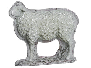 11.5"Hx13.5"L Sheep Chocolate Mold Antique Silver (pack of 1)