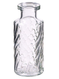 5.5" Perfume Glass Bottle  Clear (pack of 12)