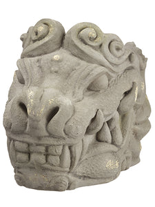12.5" Dragon Planter  Antique Gray (pack of 1)