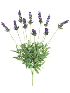 21.5" Lavender Bush x10  Purple (pack of 12)