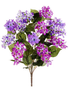 20.5" Lilac Bush x12  Purple Orchid (pack of 12)
