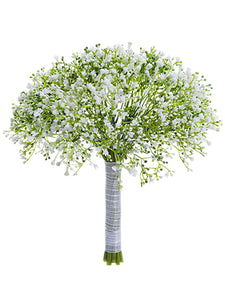 10" Gypsophila Bouquet  White (pack of 12)