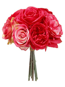 9.5" Rose Bouquet  Beauty (pack of 6)