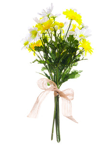 20" Daisy Bouquet  Yellow White (pack of 6)