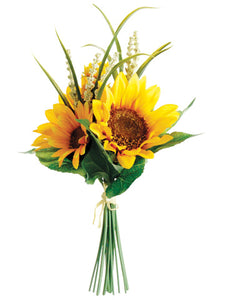 11" Sunflower Bouquet  Yellow (pack of 12)