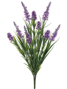23" Star Flower/Grass Bush x6  Lavender Green (pack of 12)