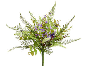 11" Lavender/Fern Bush  Lavender Green (pack of 12)