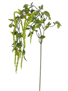 39" Hanging Amaranthus Spray  Lime (pack of 12)