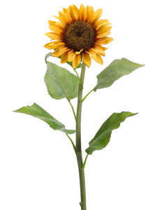 31" Sunflower Spray  Yellow (pack of 6)