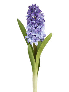 12.5" Hyacinth Spray  Blue (pack of 12)