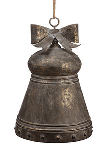 25" Metal Hanging Bell  Antique Bronze (pack of 1)