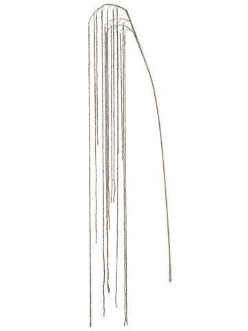 6' Beaded Hanging Spray  Antique Gold (pack of 6)
