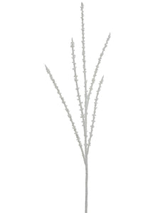 40" Snowed Twig Spray  White Ice (pack of 24)