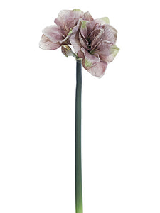 29" Amaryllis Spray  Mauve Red (pack of 6)